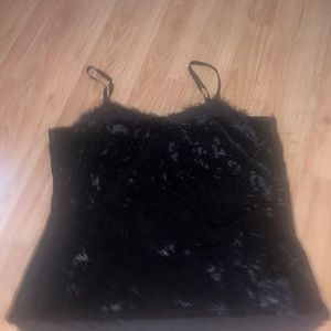 Velvet tank top